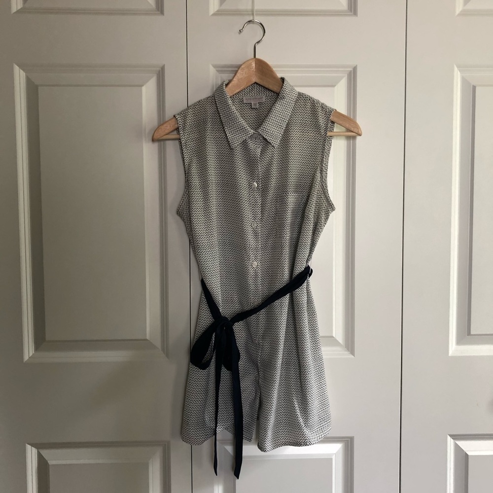 A Pea in the Pod blouse with waist tie S